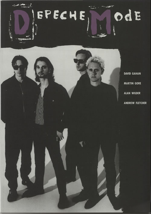 Depeche Mode Songs Of Faith & Devotion Japanese Promo handbill